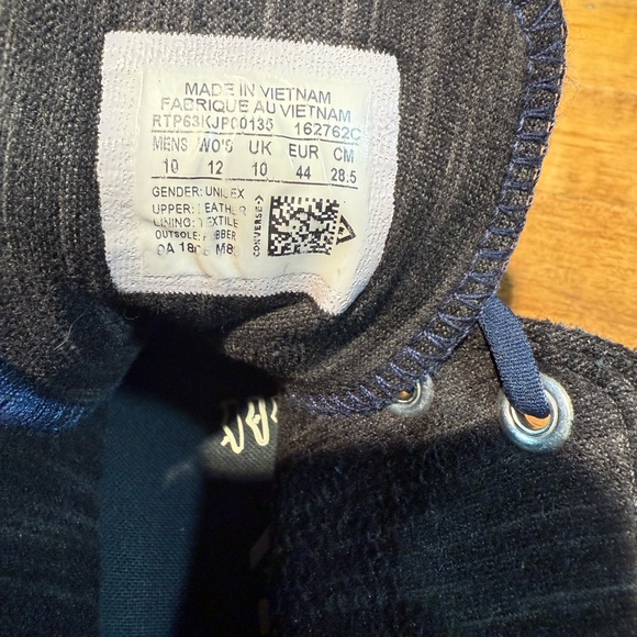 Navy Suede One Star Chuck Taylor’s High-Top, Men’s 10/Women’s 11.5 - Picture 7 of 9